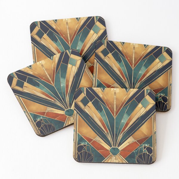 Item preview, Deco Hexagon: Artistic Elegance in Geometric Symmetry designed and sold by asbno19.