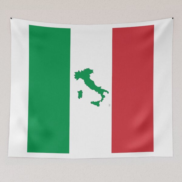 Item preview, Map of Italy - Italian Flag designed and sold by Martstore.