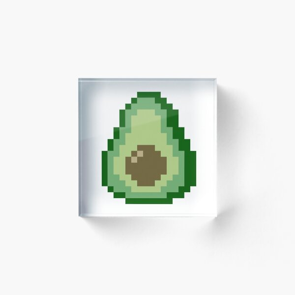 Item preview, Pixel Art Avocado designed and sold by Yellow-Eyes.