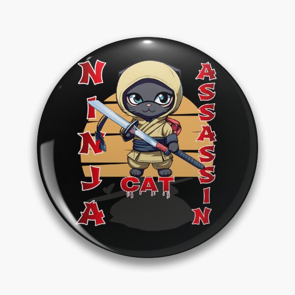 Item preview, Cat Assasin Ninja designed and sold by Designeking.