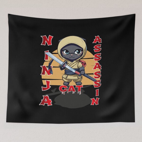 Item preview, Cat Assasin Ninja designed and sold by Designeking.