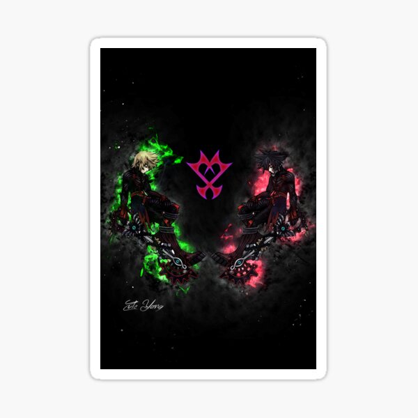 Königreich-Herzen: Ventus VS Vanitas Sticker
