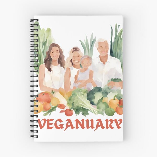 Item preview, January? More like Vegan-uary!  | Vegan Fashion designed and sold by CodeCraftStudio.