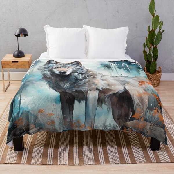 Item preview, Wolves in the Forest: Unique Digital Art designed and sold by Artedig.