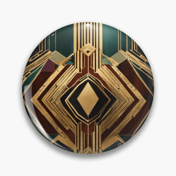 Item preview,  Deco Hexagon: Artistic Elegance in Geometric Symmetry designed and sold by asbno19.
