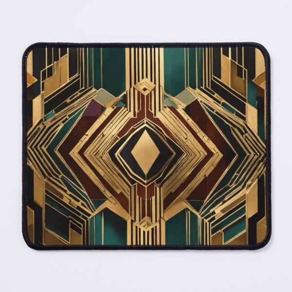 Item preview, Deco Hexagon: Artistic Elegance in Geometric Symmetry designed and sold by asbno19.