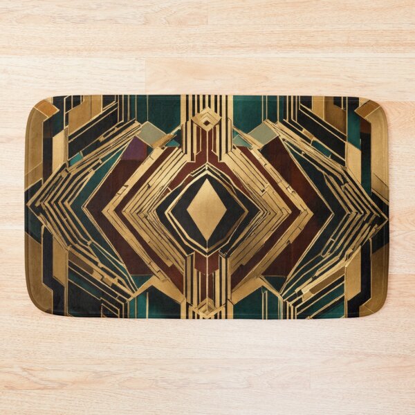 Item preview,  Deco Hexagon: Artistic Elegance in Geometric Symmetry designed and sold by asbno19.