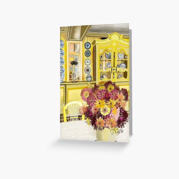 Item preview, - Monet's dining room, almost entirely yellow designed and sold by mazarte.