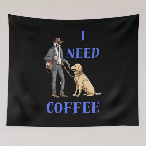 Item preview, Preppy Skeleton Golden Retriever Dog gift designed and sold by Golden-Heaven.