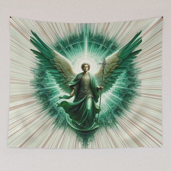 Item preview, Saint Raphael Archangel -   Angel of Healing - Christmas gift designed and sold by Alkymias.