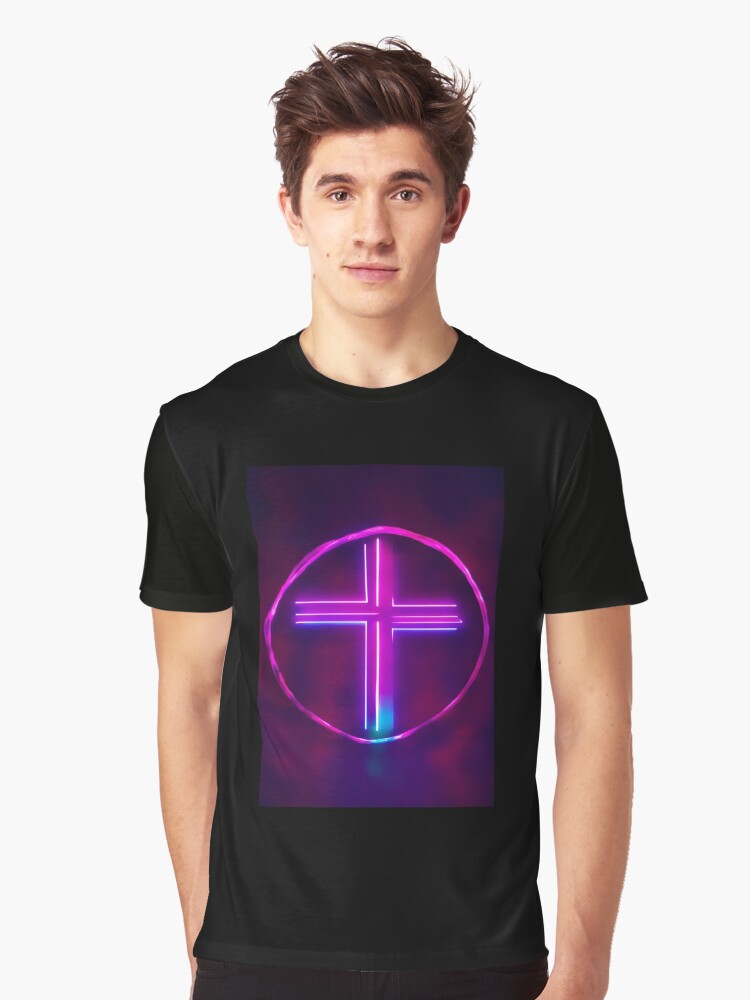 Thumbnail 1 of 5, Graphic T-Shirt, Christ Tribe United | Circle of Life designed and sold by jdslayton.