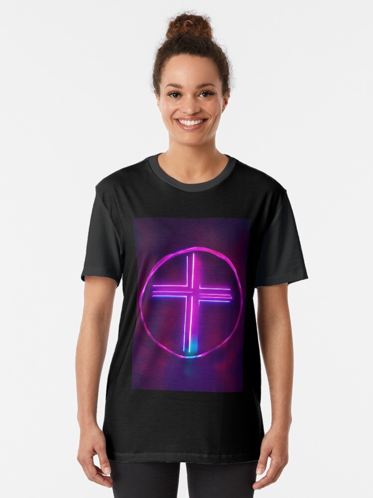 Thumbnail 2 of 5, Graphic T-Shirt, Christ Tribe United | Circle of Life designed and sold by jdslayton.