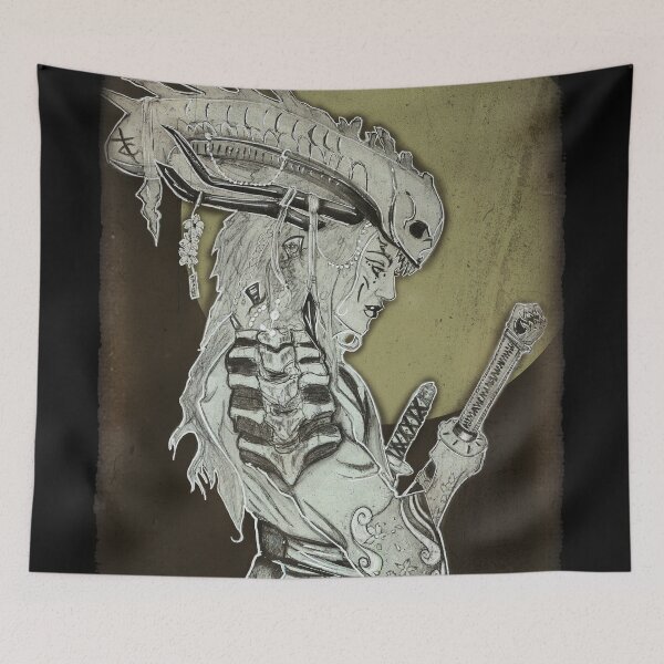 Item preview, Xenomorph Samurai designed and sold by Castillostudios.