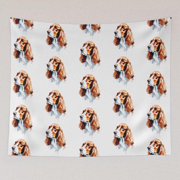 Item preview,  cocker spaniel dog watercolor  designed and sold by Animalpetslover.