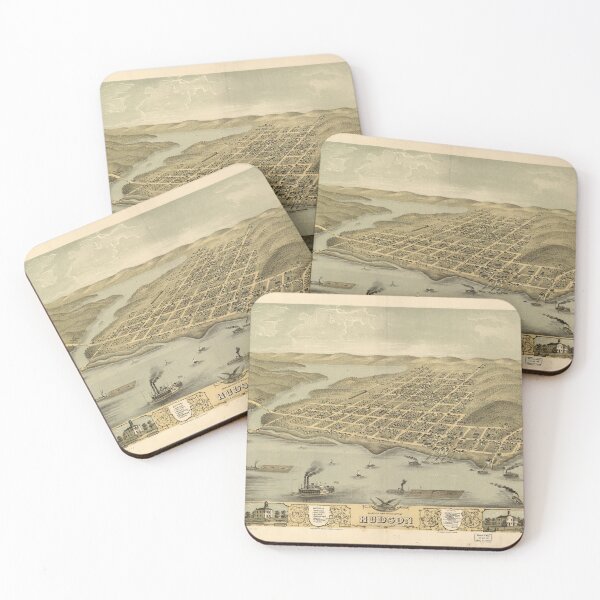 Item preview, Hudson, Wisconsin (1870) designed and sold by allhistory.
