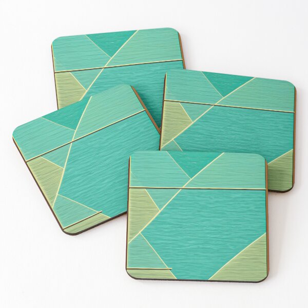 Item preview, Vintage Green Shades Minimalist Retro Design for Timeless Elegance designed and sold by joyfulcow.