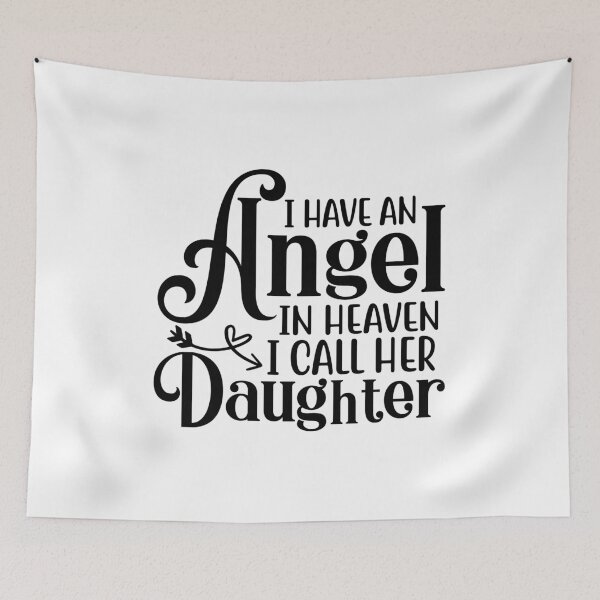 Item preview, Heavenly Tribute: Daughter's Angelic Merch Design designed and sold by Art-shia.