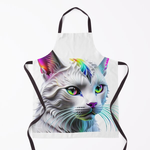 Item preview, Cybercat portrait designed and sold by Toms Tee.