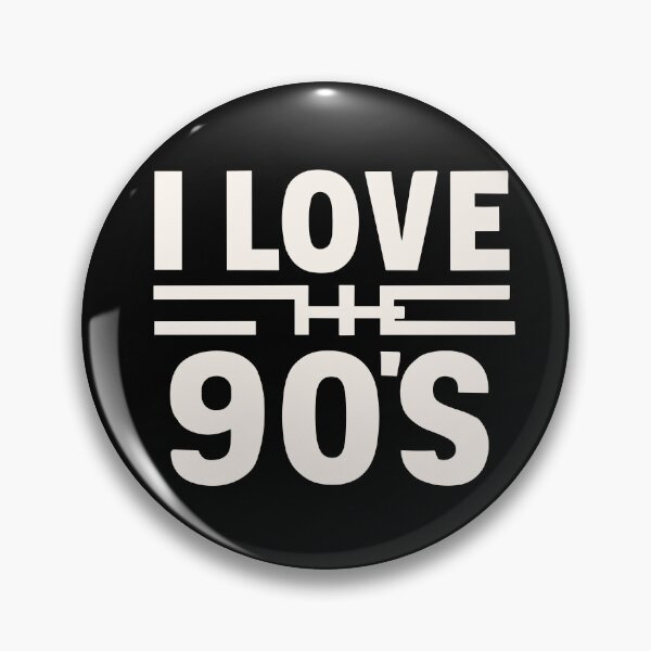 Item preview, I Love The 90s Retro Typography designed and sold by ChristCentered.