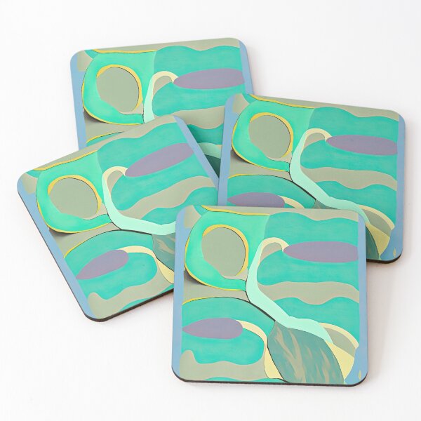 Item preview, Vintage Green Shades Minimalist Retro Design for Timeless Elegance designed and sold by joyfulcow.