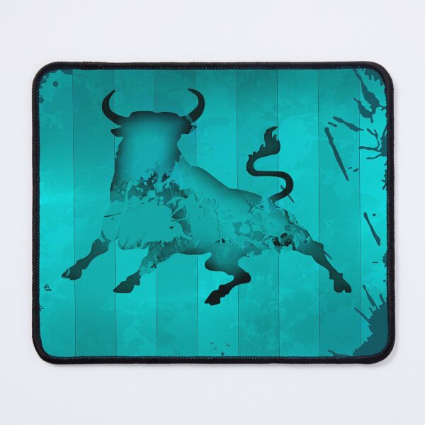 Item preview, Bull sport blue flag designed and sold by AlbertoRuiZ.