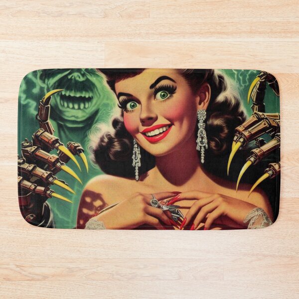 Item preview, Vintage Horror Pin Up designed and sold by PulpVintage.
