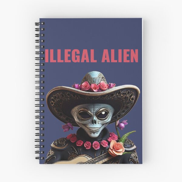 Item preview, Funny Mexico Spanish UFO Illegal Alien designed and sold by La Loca.