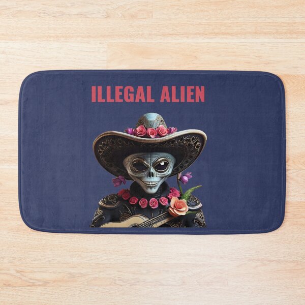 Item preview, Funny Mexico Spanish UFO Illegal Alien designed and sold by La Loca.