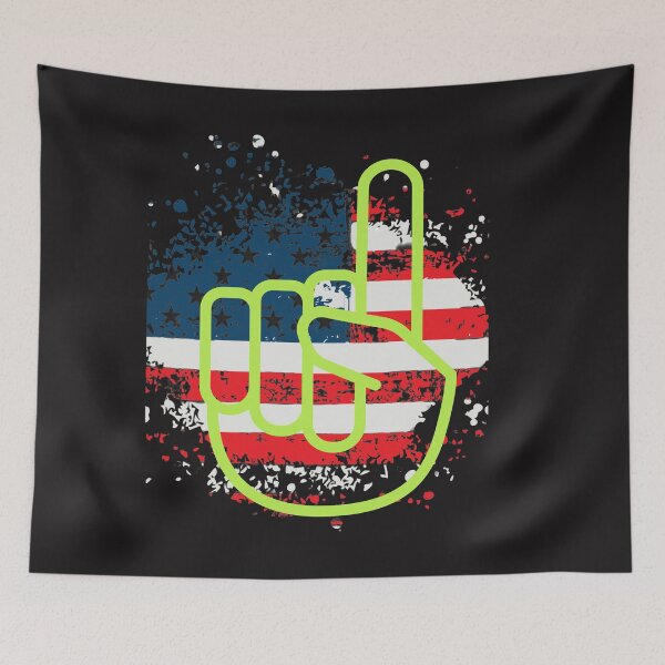 Item preview, ONE D AMERICAN FLAG designed and sold by carlos crane.