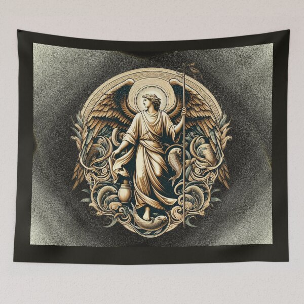 Item preview, Saint Raphael Archangel -   Angel of Healing - Christmas gift designed and sold by Alkymias.