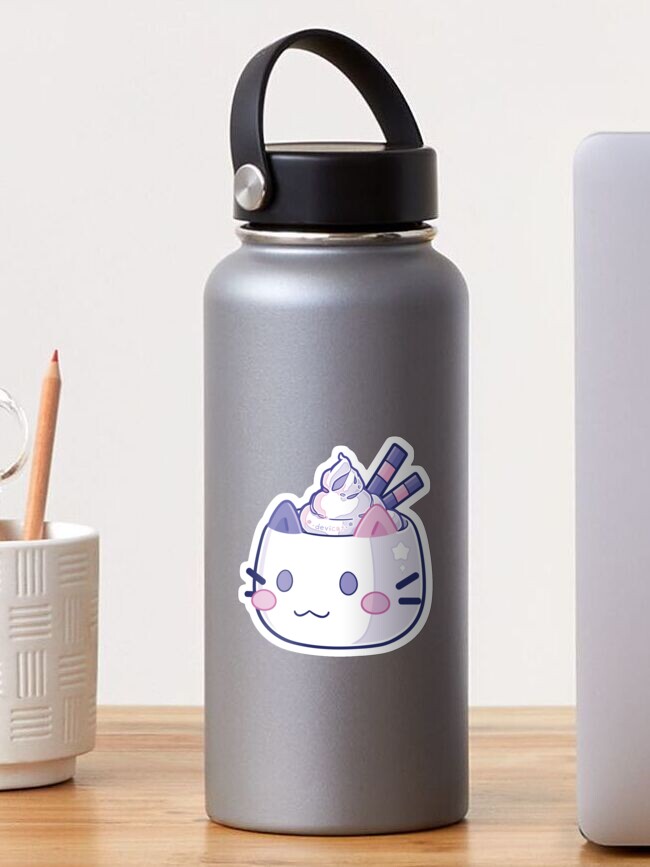 Thumbnail 1 of 3, Sticker, CandiCat Cocoa Cat • 2023 designed and sold by devicatoutlet.