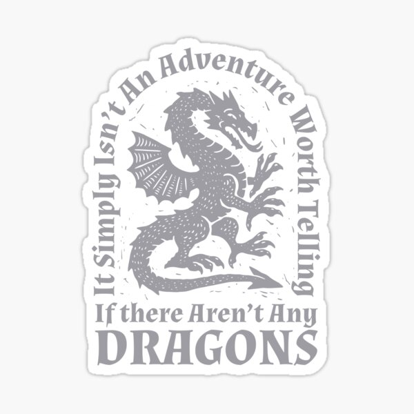 Item preview, Dragon Quote Tolkien designed and sold by sunburstrpg.