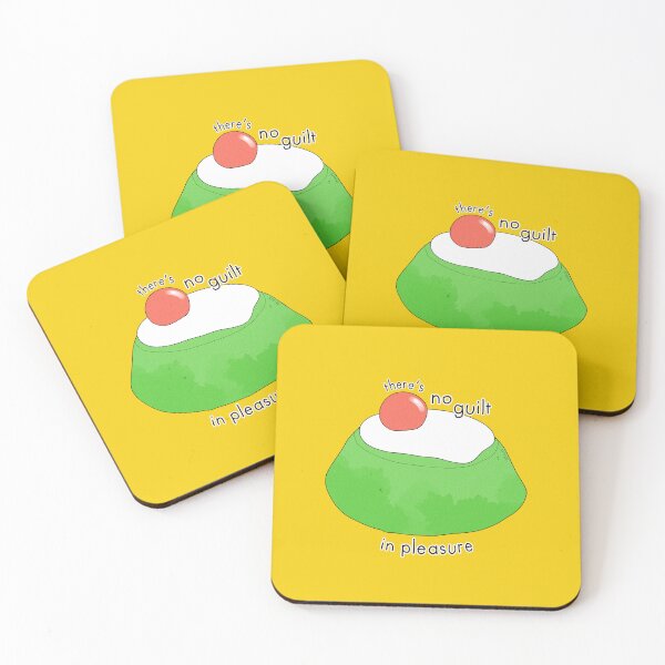 Item preview, There’s no guilt in pleasure - cassatina (yellow background) designed and sold by Chiara Filincieri.