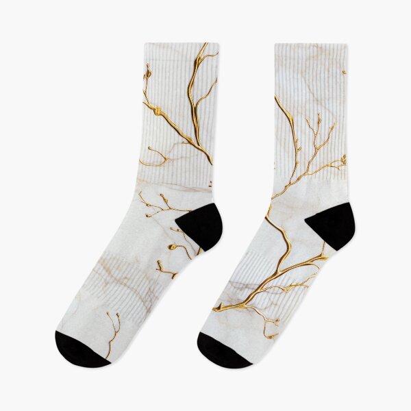 Item preview, 4 Japanese Marble and Gold Almond Branch designed and sold by Reichcorp.