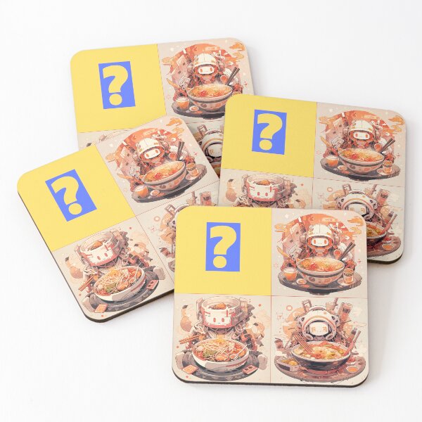 Item preview, Mecha Ramen square series 002 designed and sold by Mecha Brave Studio.