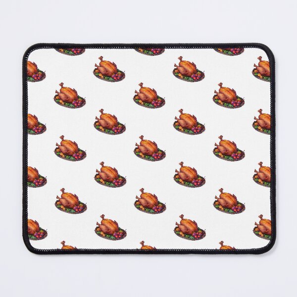 Item preview, Thanksgiving Stuffed Turkey- Pixel art designed and sold by octoboobs.