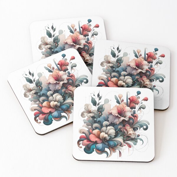 Item preview, "Whimsical Bloom: Abstract Floral Elegance" designed and sold by APARTAI EU.