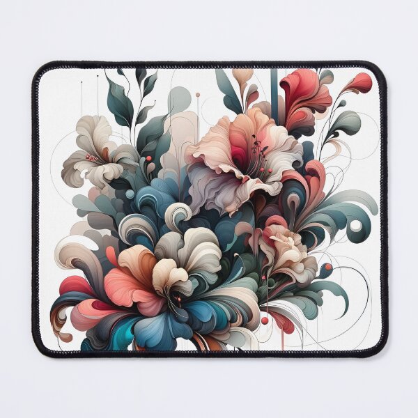 Item preview, "Whimsical Bloom: Abstract Floral Elegance" designed and sold by APARTAI EU.
