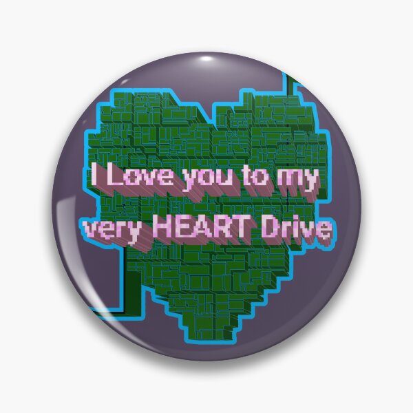 Item preview, I Love You To My Very HEART Drive designed and sold by YSNostalgiaShop.