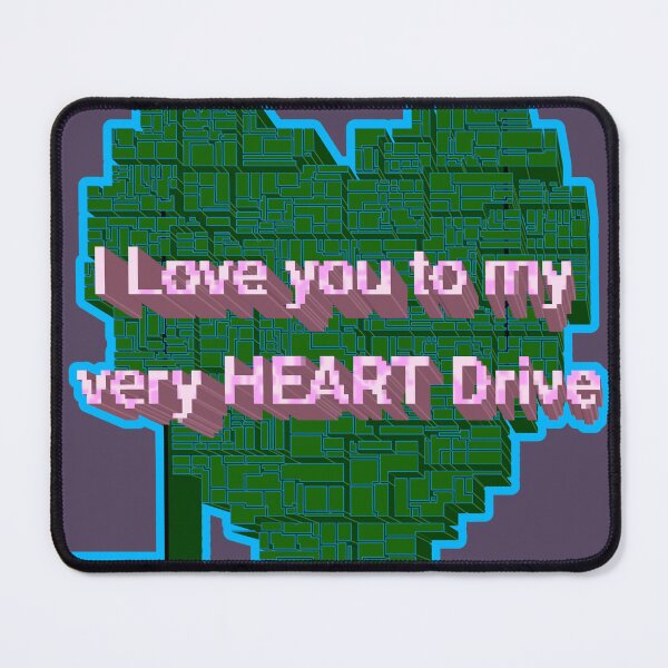 Item preview, I Love You To My Very HEART Drive designed and sold by YSNostalgiaShop.