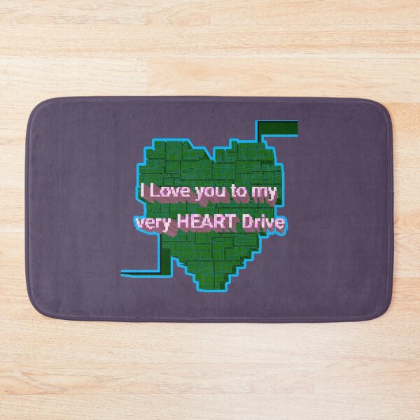 Item preview, I Love You To My Very HEART Drive designed and sold by YSNostalgiaShop.