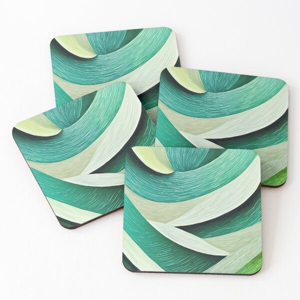 Item preview, Vintage Green Shades Minimalist Retro Design for Timeless Elegance designed and sold by joyfulcow.