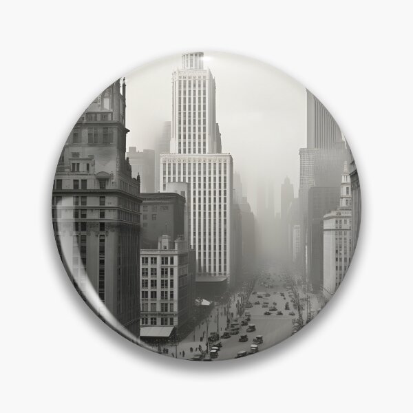 Item preview, Vintage Sepia photo of 1920's Chicago Poster designed and sold by dcrc.
