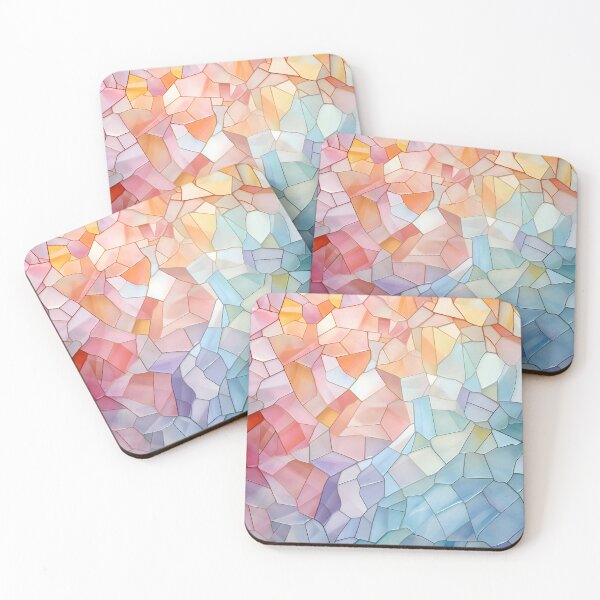 Item preview, Pastel Geode Mosaic designed and sold by RxU3.