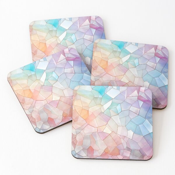 Item preview, Pastel Geode Mosaic designed and sold by RxU3.