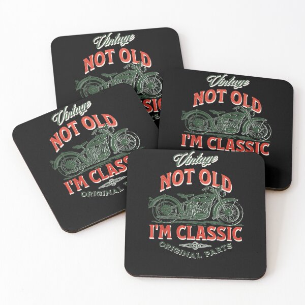 Item preview, Vintage Motorcycle Dad Granddad I'm Not Old I’m Classic  designed and sold by studiopekepeke.