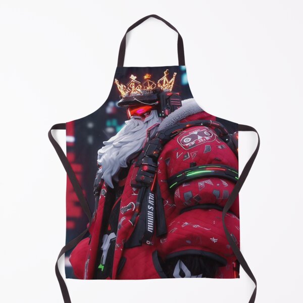 Item preview, midjoeney Cyberoyal Santa - Niji Editio designed and sold by midjoeneyshop.