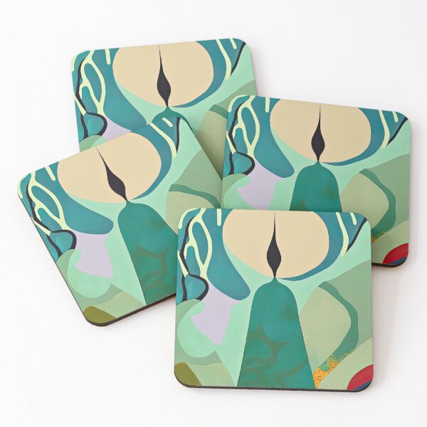 Item preview, Vintage Green Shades Minimalist Retro Design for Timeless Elegance designed and sold by joyfulcow.