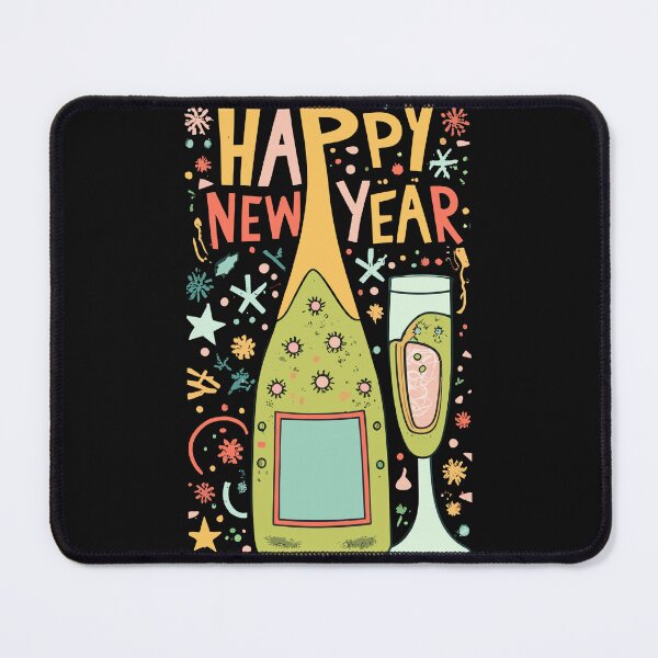 Item preview, Happy New Year designed and sold by Sketch-Shack.