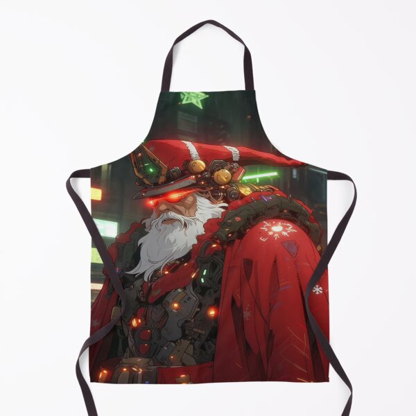 Item preview, midjoeney Cyberoyal Santa - Niji Editio designed and sold by midjoeneyshop.